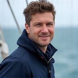 First Mate Liam O’Connor on deck